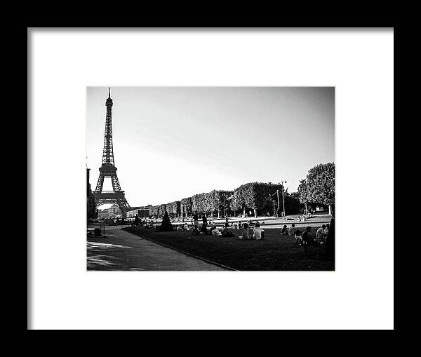 France Framed Print featuring the photograph Eiffel Tower by Jim Feldman