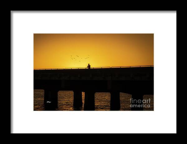 Sunset Framed Print featuring the photograph End of Day by DB Hayes