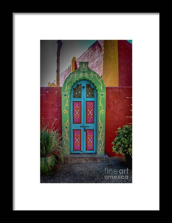 Entry Framed Print featuring the photograph Enter by Judy Hall-Folde