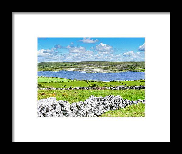 Burren Framed Print featuring the photograph Erins Isle by Rob Hemphill