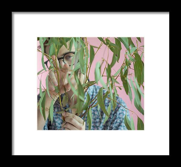 People Framed Print featuring the photograph Eucalyptus 2 by Lianne B Loach