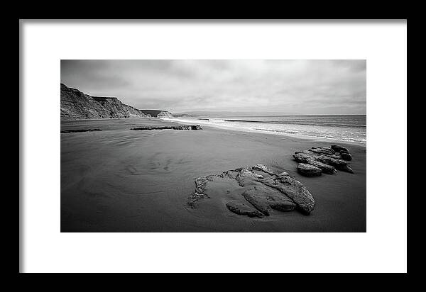 Beach Framed Print featuring the photograph Exposed Beach Landscape by Mike Fusaro
