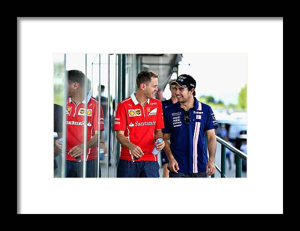 Formula One Grand Prix Framed Print featuring the photograph F1 Grand Prix of Hungary - Practice by Dan Mullan