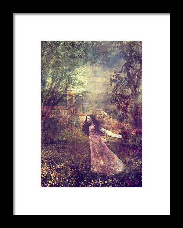 Princess Framed Print featuring the digital art Fairytale by Claudia McKinney