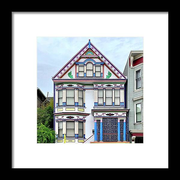  Framed Print featuring the photograph Fanciful House by Julie Gebhardt