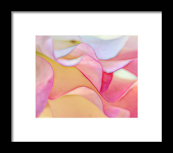 Abstract Framed Print featuring the photograph Fantasy by Cathy Kovarik