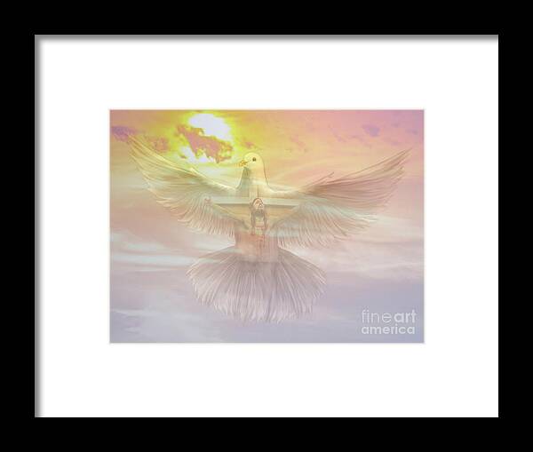 Father Framed Print featuring the photograph Father Son Holy Spirit by Leticia Latocki