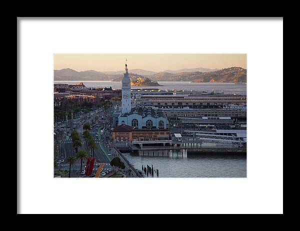  Framed Print featuring the photograph Ferry Building by Louis Raphael