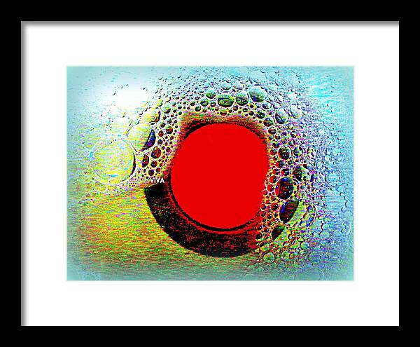 Kitchen Framed Print featuring the photograph Fire Burn and Cauldron Bubble by VIVA Anderson