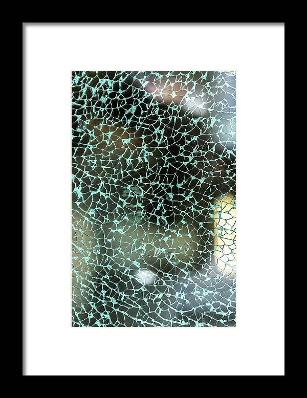 Abstract Framed Print featuring the photograph Firm Distractions by Bruce Davis
