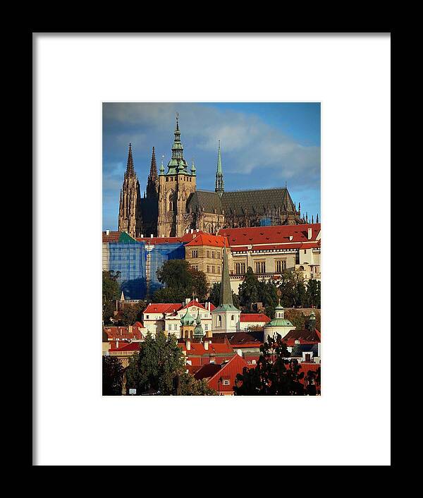 Prague Framed Print featuring the photograph First Light In Prague by Ira Shander