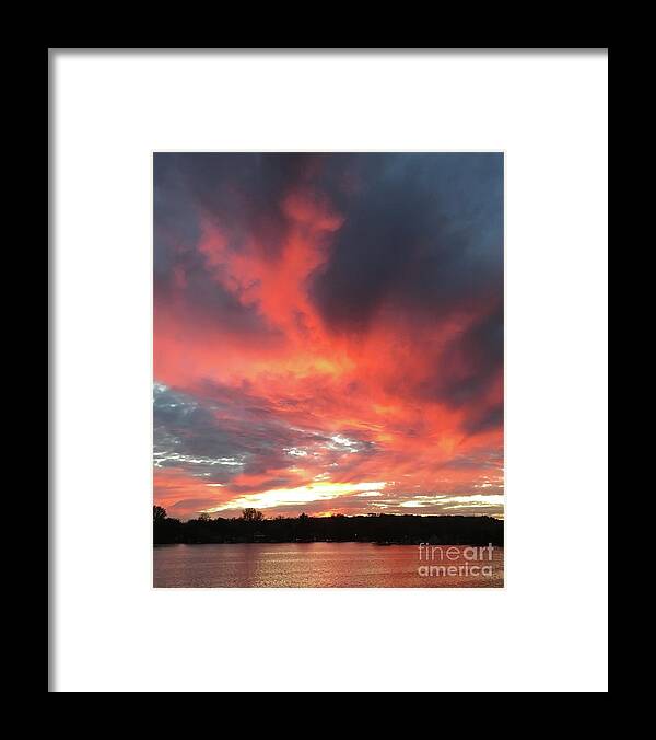 Sunsets Framed Print featuring the photograph Fla Bb by Mary Kobet