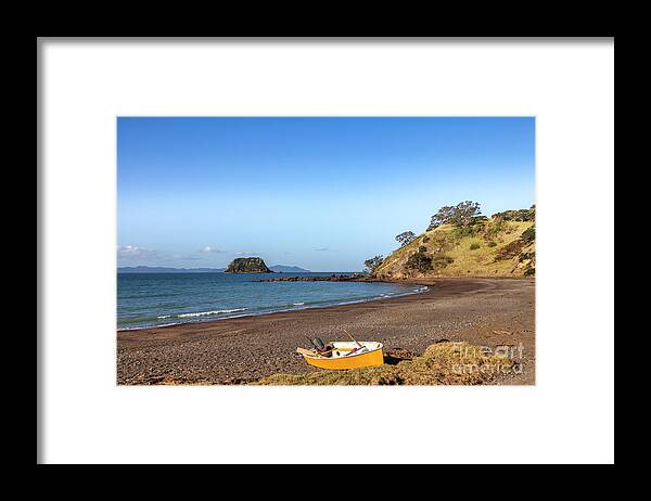 Fletcher Bay Framed Print featuring the photograph Fletcher Bay, Coromandel NZ by Colin and Linda McKie