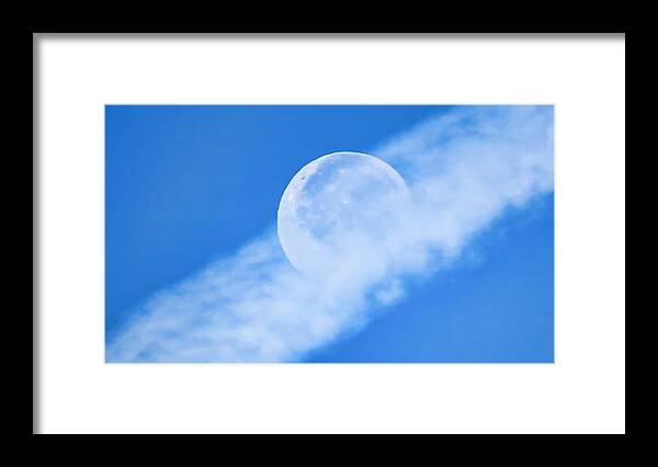Arizona Framed Print featuring the photograph Floating Full Moon in Cancer by Judy Kennedy