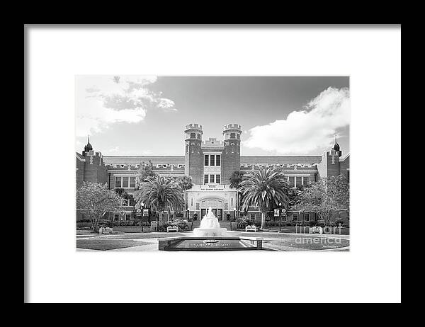 Florida State University Framed Print featuring the photograph Florida State University Westcott Building by University Icons