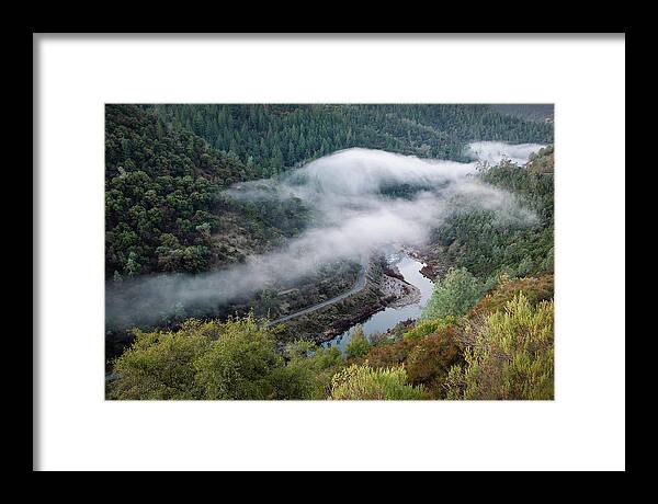 Fog Framed Print featuring the photograph Flow With It by Gary Geddes