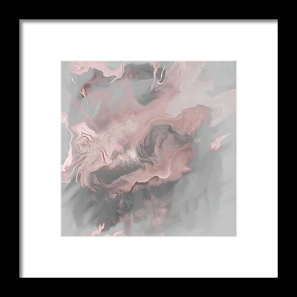 Abstract Framed Print featuring the digital art Flux by Itsonlythemoon -