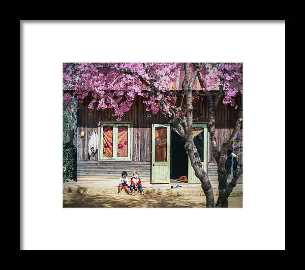 Awesome Framed Print featuring the photograph Focus The Yard by Khanh Bui Phu