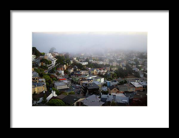  Framed Print featuring the photograph Foggy Blanket by Louis Raphael