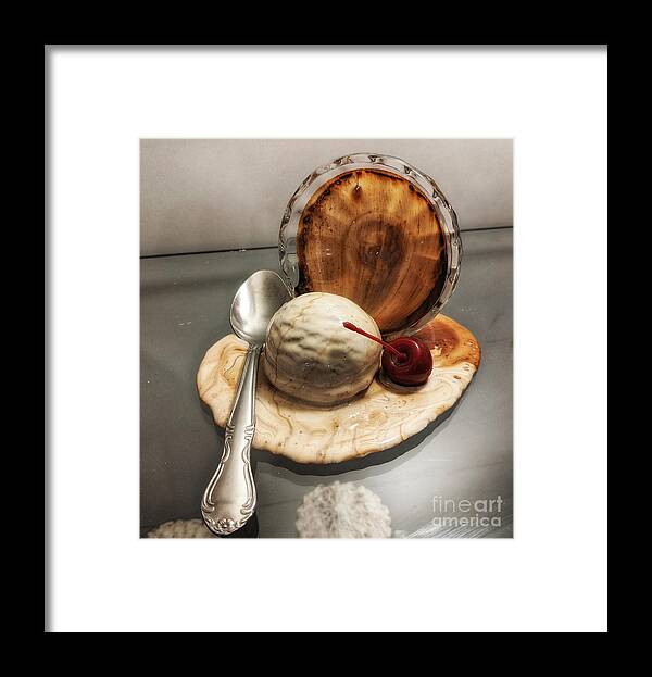 Food Framed Print featuring the photograph Food For A Mannequin by Steven Digman