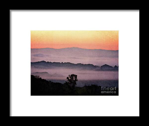 Tennessee Framed Print featuring the photograph Foothills of the Smoky Mountains by Phil Perkins