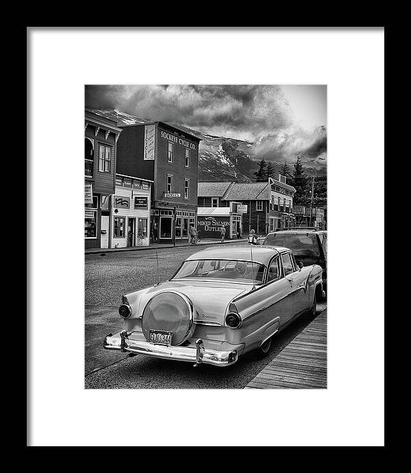 Ford Crown Victoria Framed Print featuring the photograph Ford Crown Victoria by Jim Mathis