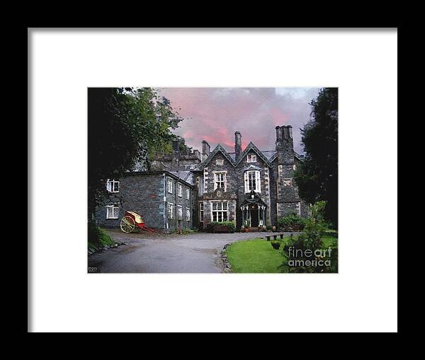 Lake District Framed Print featuring the photograph Forest Side Hotel by Brian Watt