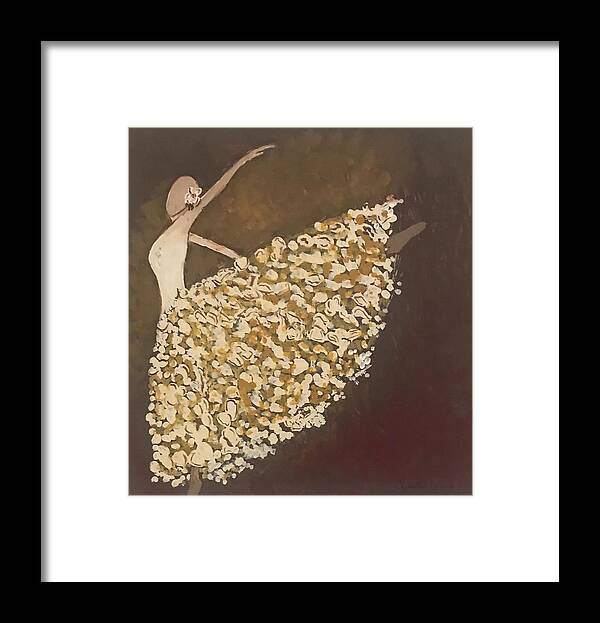  Framed Print featuring the painting Forever Dance by Charles Young