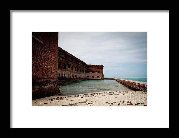 Dry Tortugas Framed Print featuring the photograph Fort Jefferson, Dry Tortugas by Rich S