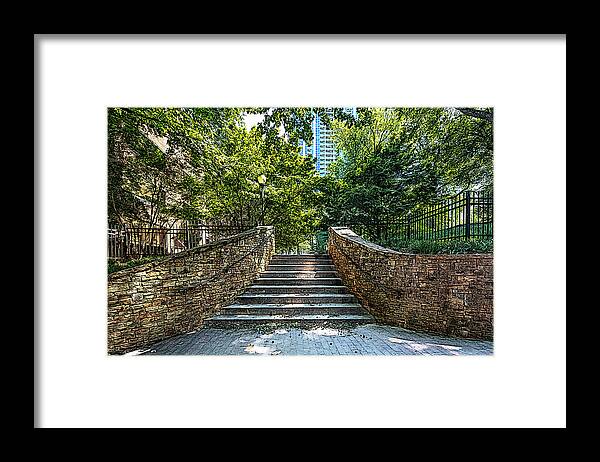 Old Settlers' Cemetery Framed Print featuring the digital art Forth Ward by SnapHappy Photos
