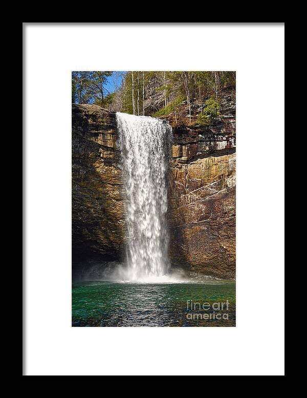 Foster Falls Framed Print featuring the photograph Foster Falls 2 by Phil Perkins