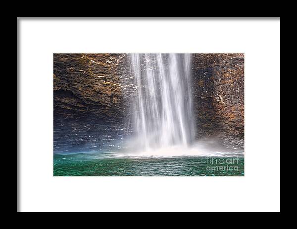 Foster Falls Framed Print featuring the photograph Foster Falls 5 by Phil Perkins