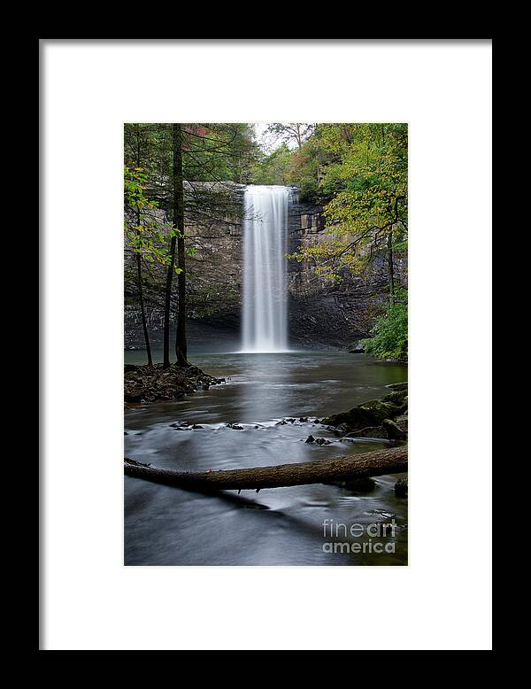 Foster Falls Framed Print featuring the photograph Foster Falls 9 by Phil Perkins