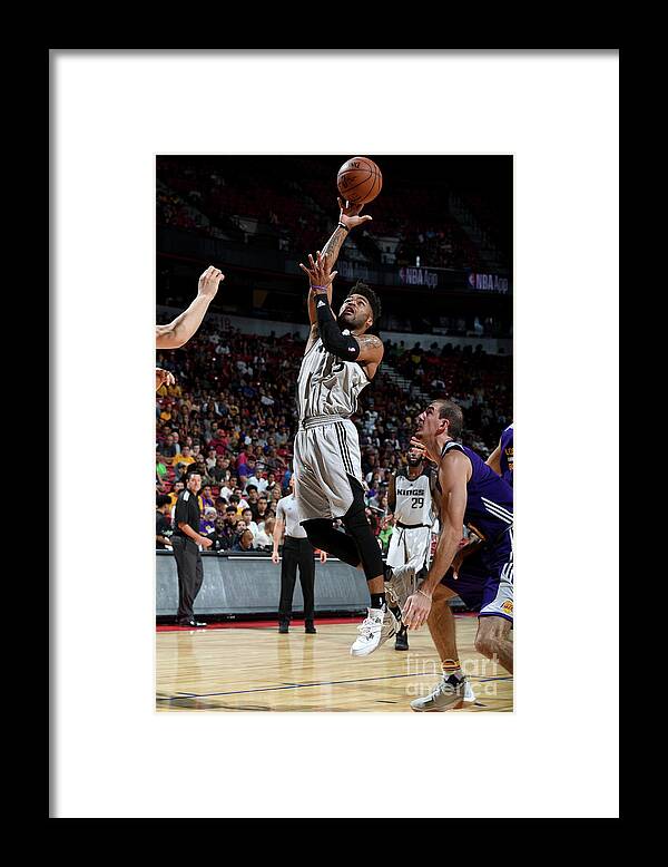 Nba Pro Basketball Framed Print featuring the photograph Frank Mason by Garrett Ellwood