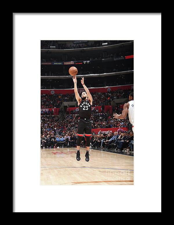 Nba Pro Basketball Framed Print featuring the photograph Fred Vanvleet by Adam Pantozzi