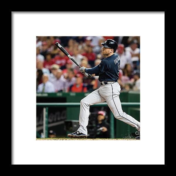 People Framed Print featuring the photograph Freddie Freeman by Patrick Mcdermott
