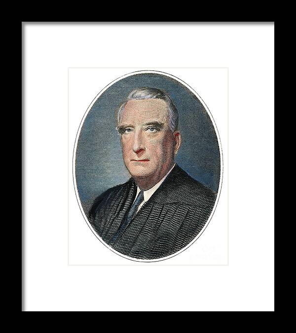 20th Century Framed Print featuring the photograph Frederick Vinson by Granger