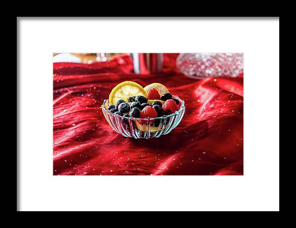 Cooking Framed Print featuring the photograph Fresh Fruit by Sharon Popek