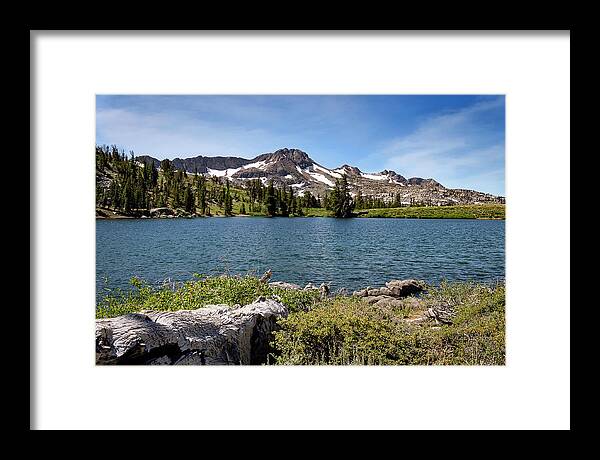 Sierra Nevada Framed Print featuring the photograph Frog Lake at Carson Pass by Gary Geddes