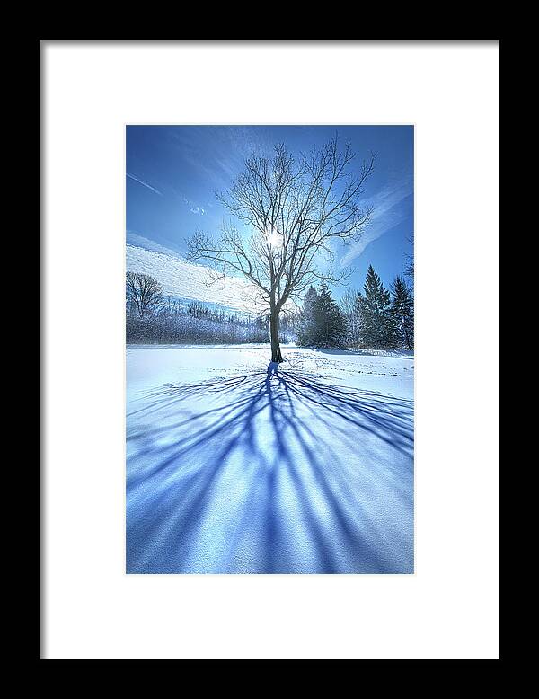 Portrait Framed Print featuring the photograph From Earth to Sky by Phil Koch
