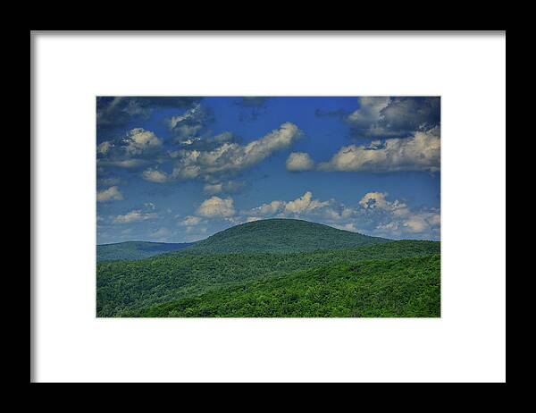 From Moormans Gap Framed Print featuring the photograph From Moormans Gap by Raymond Salani III