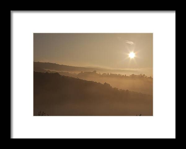 Scenics Framed Print featuring the photograph From my window by Adriano Ficarelli