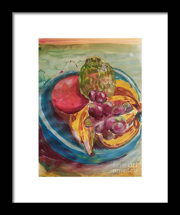 Fruit Framed Print featuring the painting Fruit by James McCormack