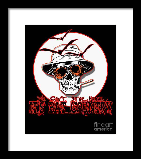 Funny Men Bat Country My Life Simple by Retro Hunter S Thompson