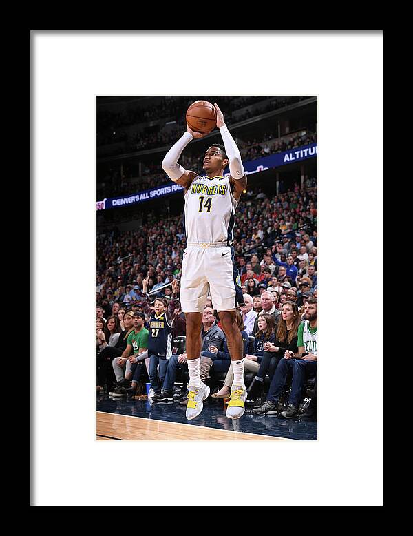 Gary Harris Framed Print featuring the photograph Gary Harris by Garrett Ellwood