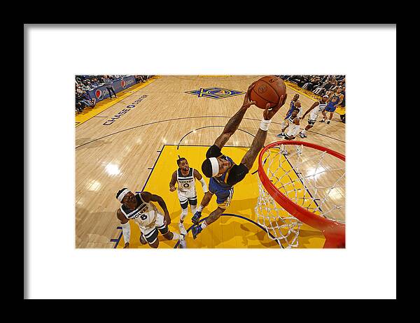 Sports Ball Framed Print featuring the photograph Gary Payton by Jed Jacobsohn