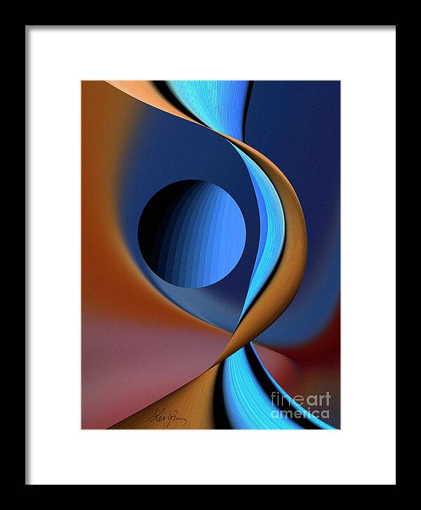 General Framed Print featuring the digital art General Opinion Of Love by Leo Symon