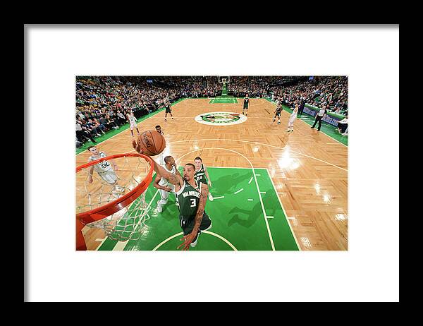 Playoffs Framed Print featuring the photograph George Hill by Brian Babineau