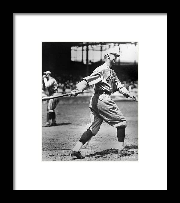 American League Baseball Framed Print featuring the photograph George Sisler by National Baseball Hall Of Fame Library