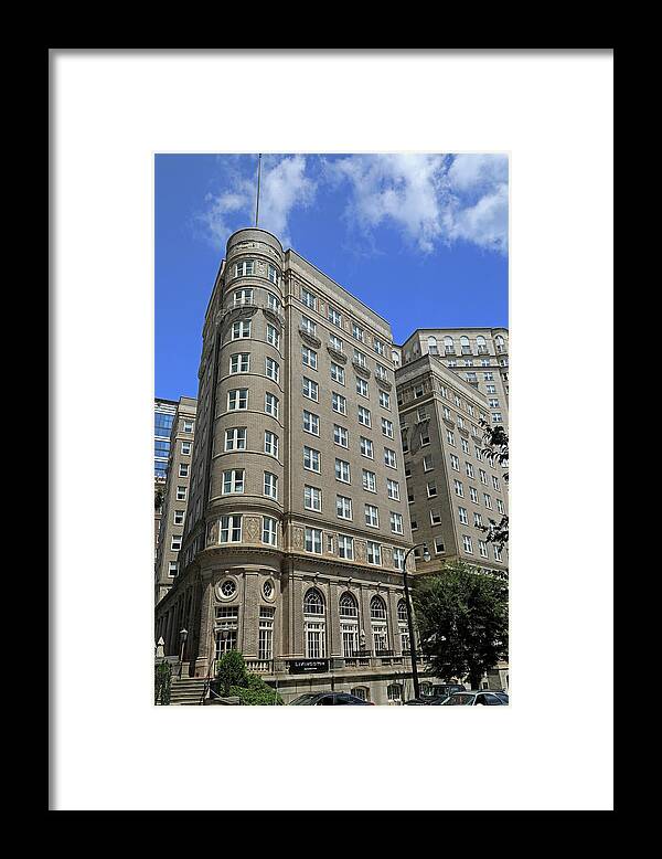 Hotel Framed Print featuring the photograph Georgian Terrace Hotel - Atlanta, Ga. by Richard Krebs